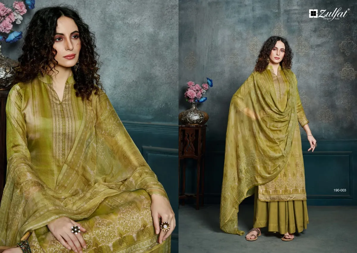 ZULFAT DESIGNER SUITS HOTSTAR SALWAR KAMEEZ