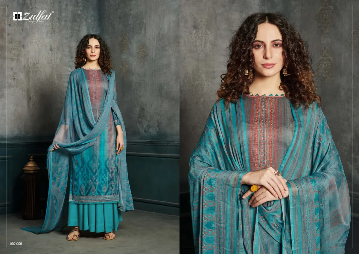 ZULFAT DESIGNER SUITS HOTSTAR SALWAR KAMEEZ
