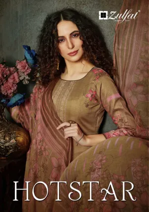 ZULFAT DESIGNER SUITS HOTSTAR SALWAR KAMEEZ